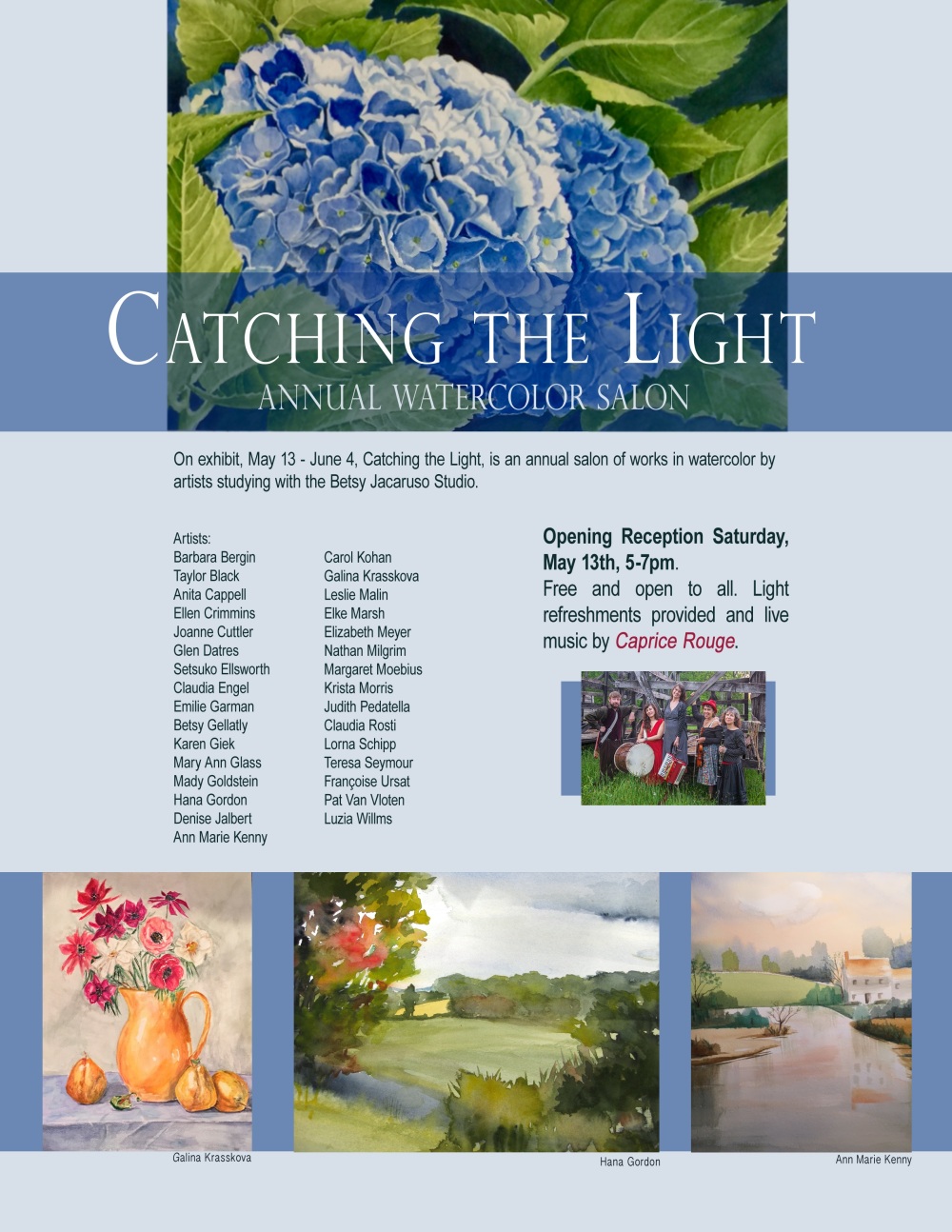 Catching the light 2017 poster